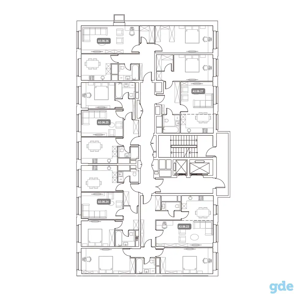 Продам апартаменты, 87,80 м², 6 эт., ЖК Mainstreet, Мэйнстрит, фотография 3