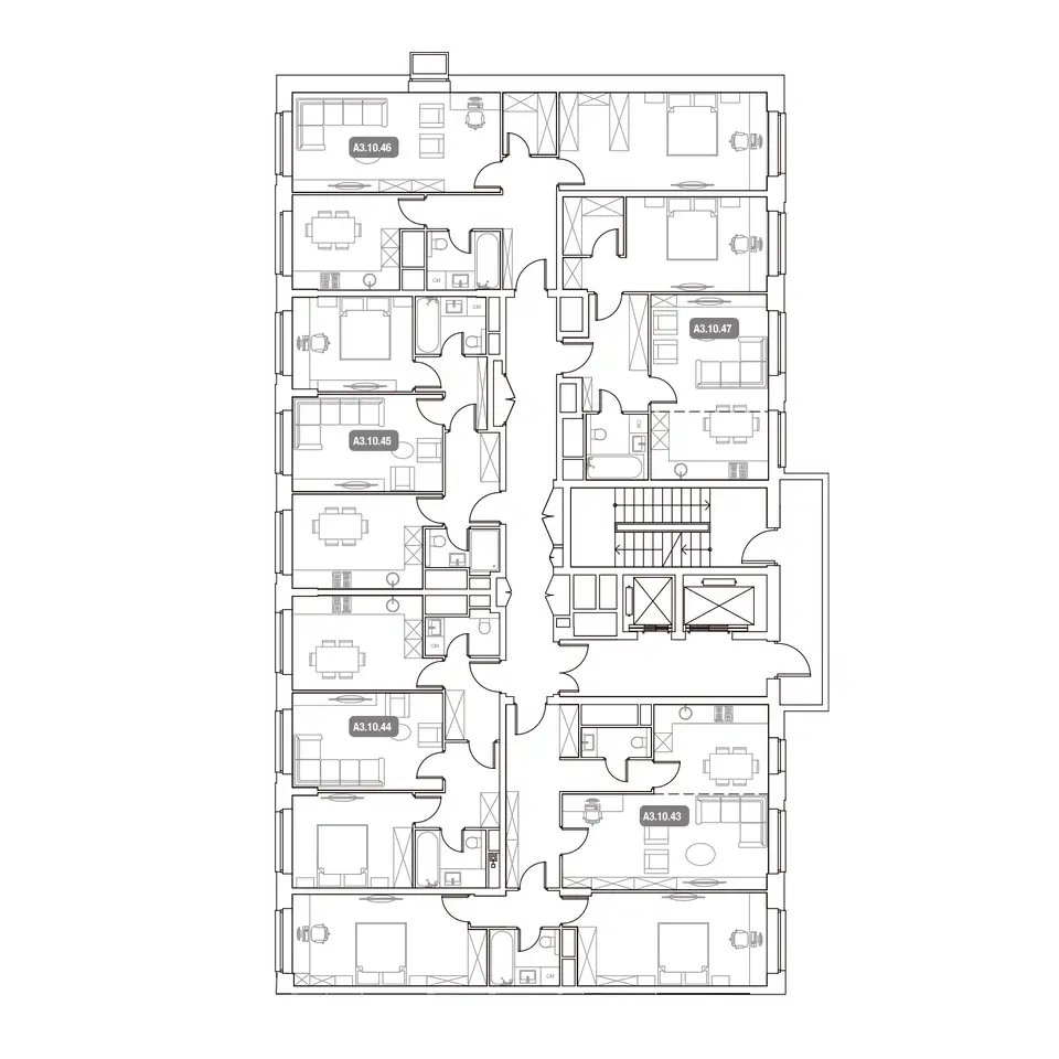 Продам апартаменты, 162,90 м², 10 эт., ЖК Mainstreet, Мэйнстрит, фотография 3