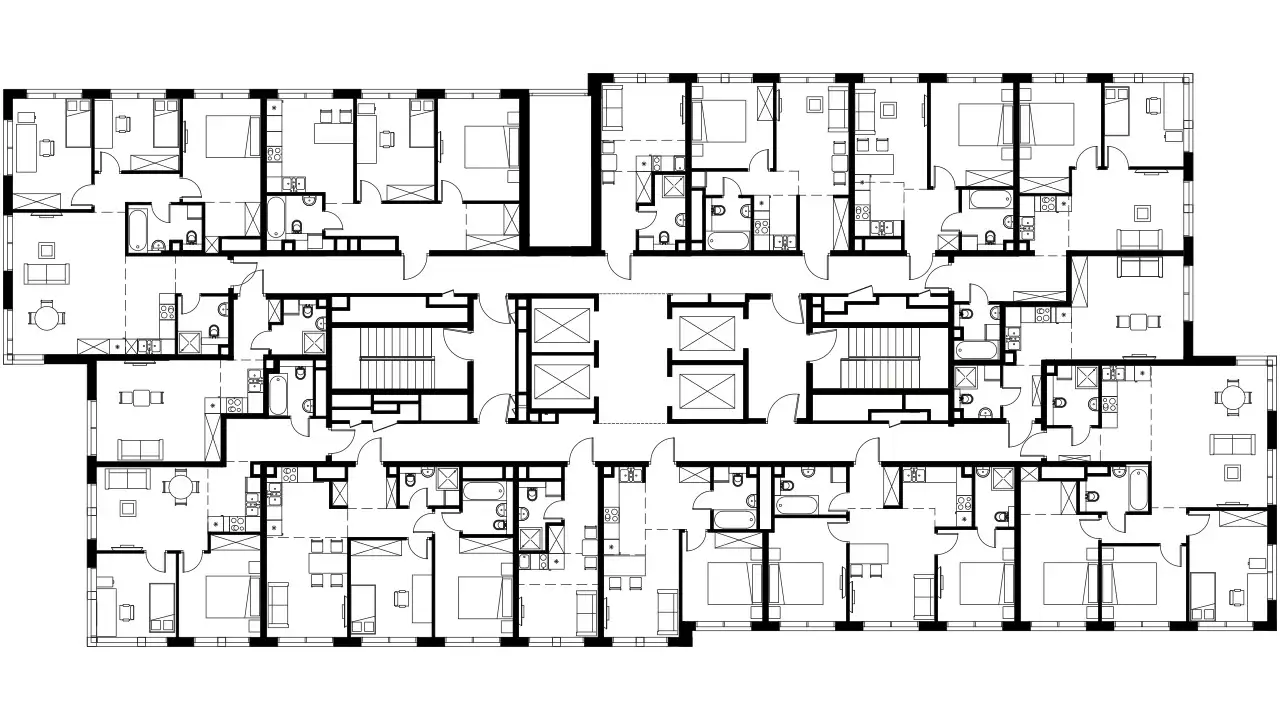 2-х комнатная квартира, 36,10 м², 26 эт., ЖК Level Селигерская, Левел Селигерская, фотография 2
