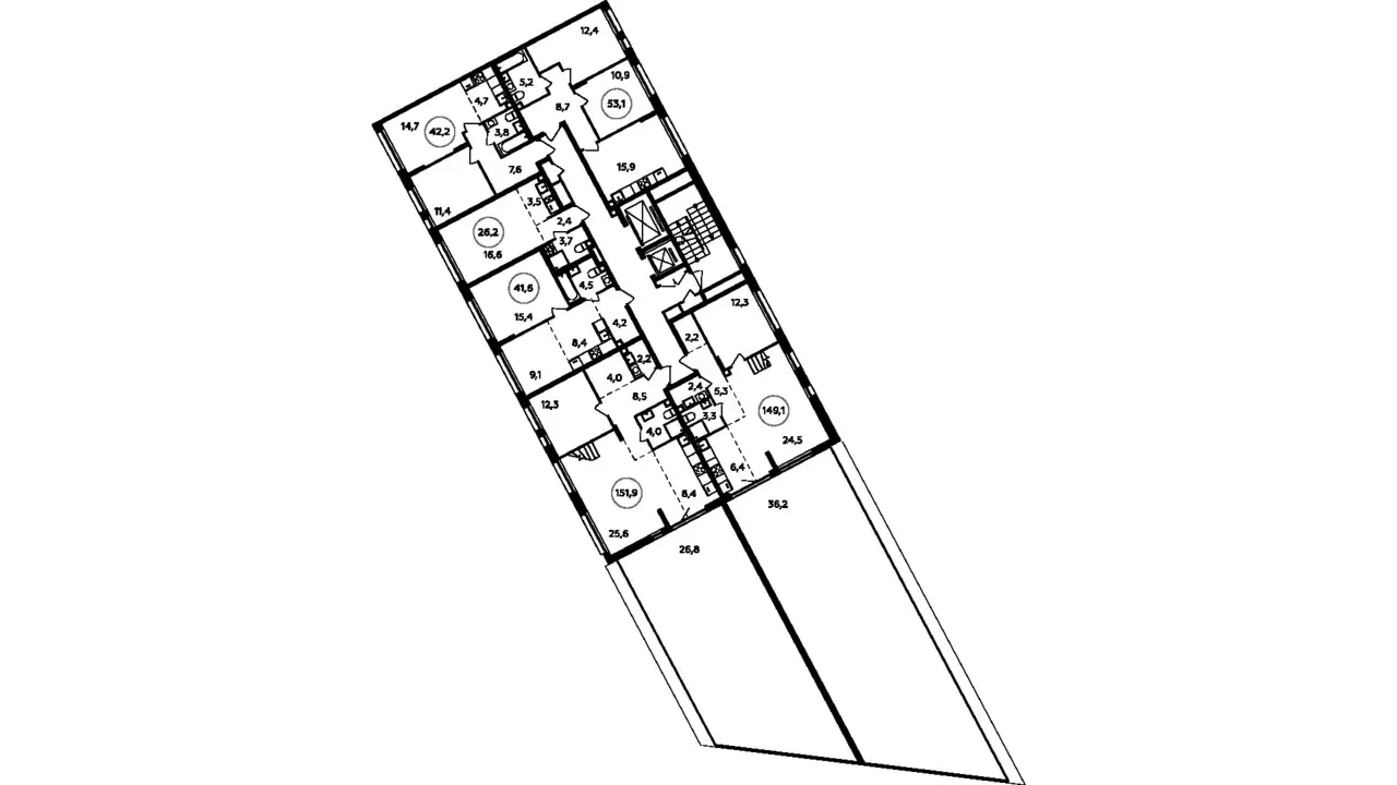 Продам дуплекс, Проектируемый проезд № 7029, к. 4.4, фотография 3