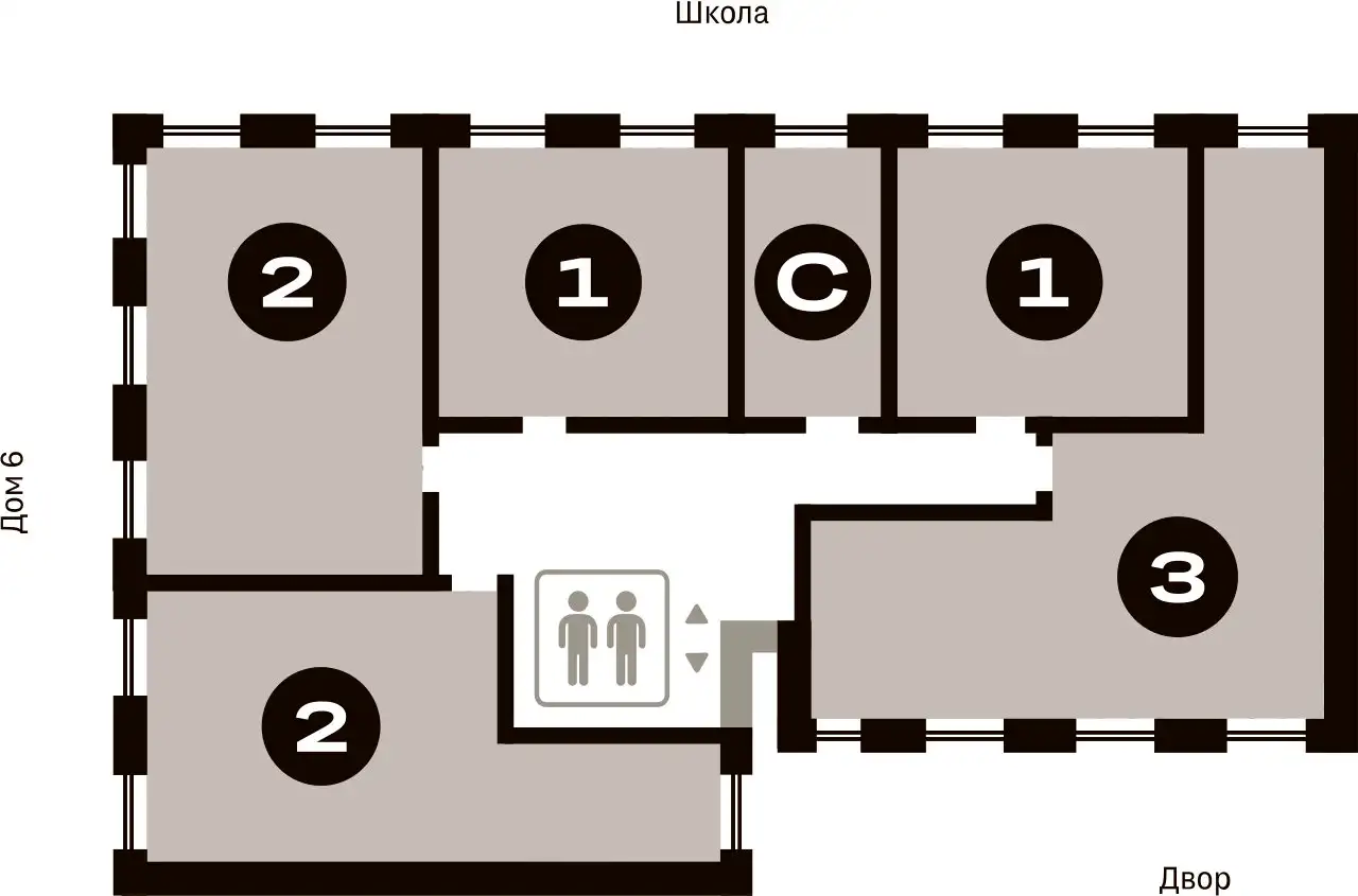 Студия, 17,50 м², 5 эт., ЖК Метроном, фотография 2