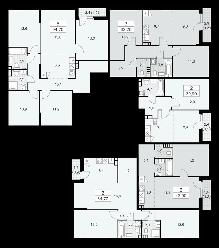Продам дуплекс, г ул Александры Монаховой, д. 1, 3.4, фотография 1