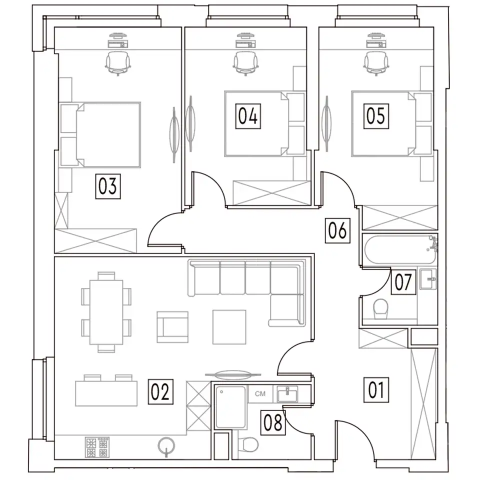 Продам апартаменты, 93,50 м², 11 эт., ЖК Mainstreet, Мэйнстрит, фотография 1