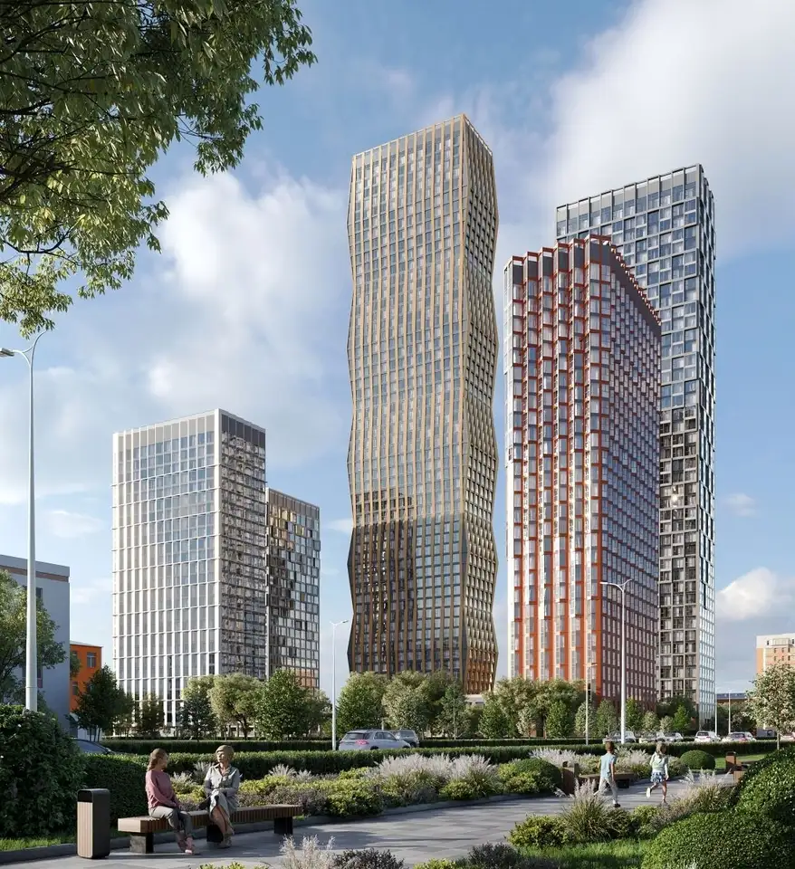 2-х комнатная квартира, 56,00 м², 23 эт., ЖК INDY TOWERS, Инди Тауэрс, фотография 3