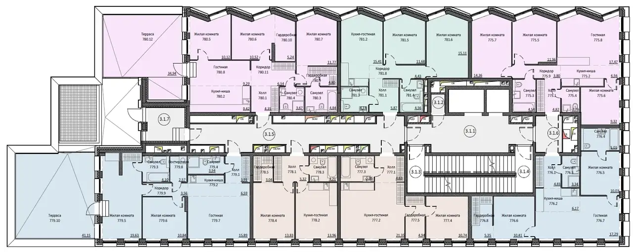 Продам апартаменты, 114,00 м², 13 эт., ЖК Инсайдер, фотография 1
