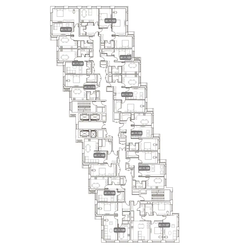 Продам апартаменты, 94,80 м², 11 эт., ЖК Mainstreet, Мэйнстрит, фотография 4