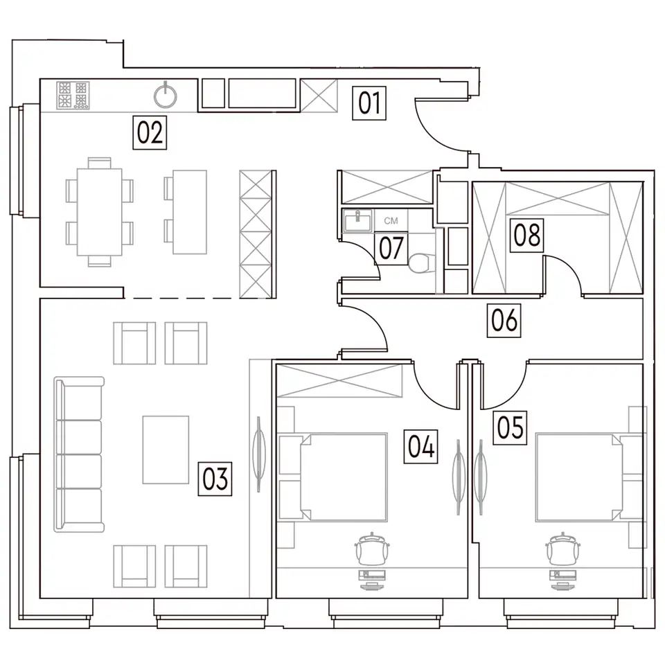 Продам апартаменты, 90,10 м², 7 эт., ЖК Mainstreet, Мэйнстрит, фотография 1