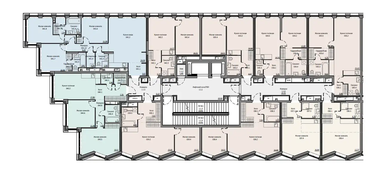 Продам апартаменты, 53,78 м², 6 эт., ЖК Инсайдер, фотография 1