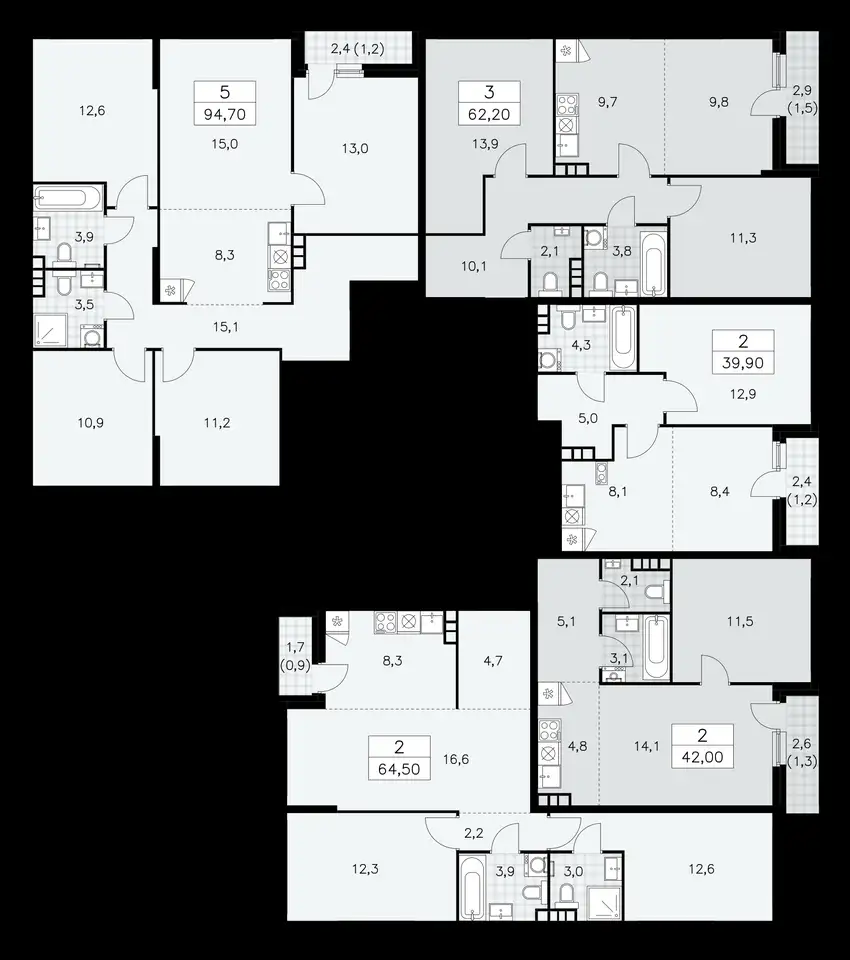 Продам дуплекс, г ул Александры Монаховой, д. 1, 3.4, фотография 1