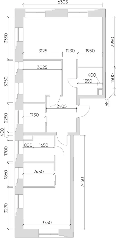 3-х комнатная квартира, 76,48 м², 11 эт., ЖК NiceLoft, НайсЛофт, фотография 1