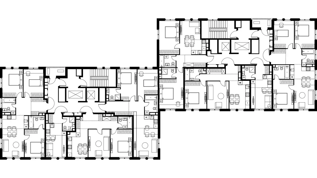 Студия, 20,80 м², 4 эт., ЖК Level Нижегородская, Левел Нижегородская, фотография 2