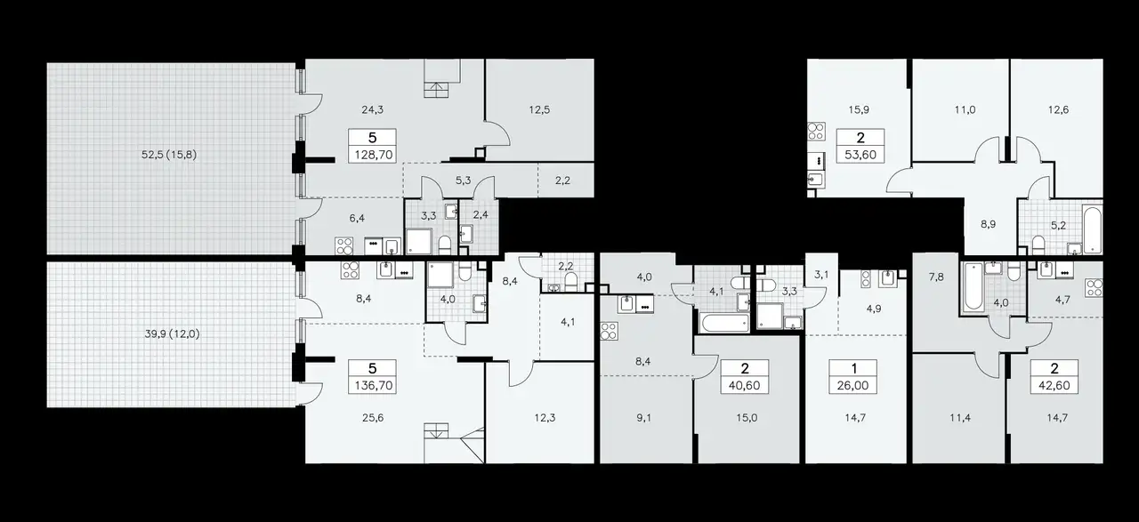Продам дуплекс, Проектируемый проезд № 7029, к. 6.1, фотография 4