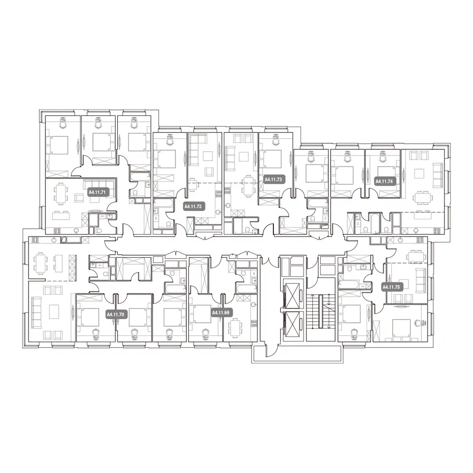 Продам апартаменты, 93,50 м², 11 эт., ЖК Mainstreet, Мэйнстрит, фотография 3